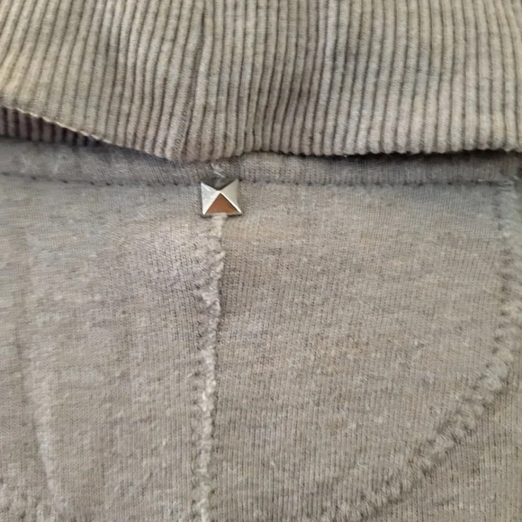 Aritzia Wilfred Women's Light Gray Diderot Cocoon Open Front Cardigan - Size XS - Picture 8 of 9